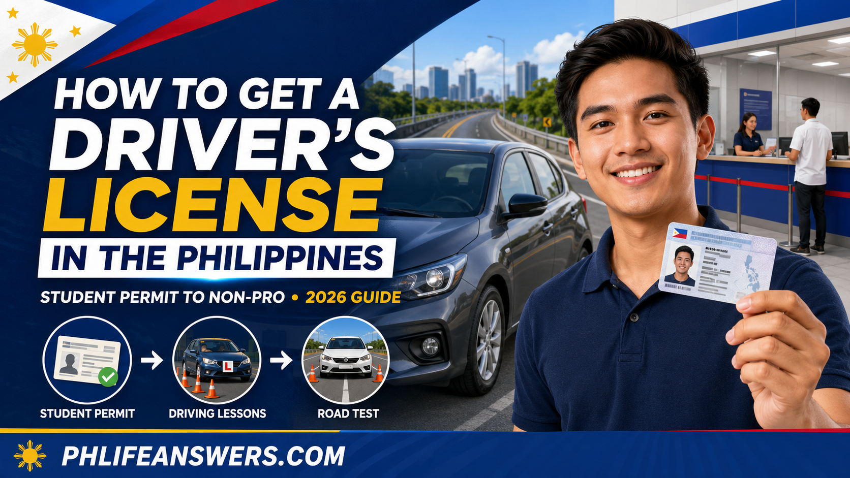 How to get a driver’s license in the Philippines in 2026