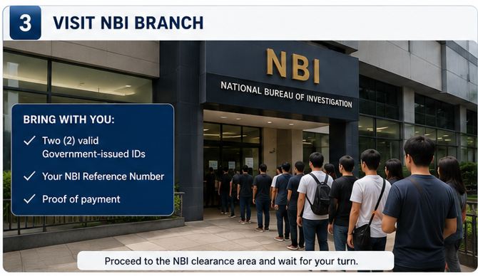 NBI Clearance branch appointment Philippines