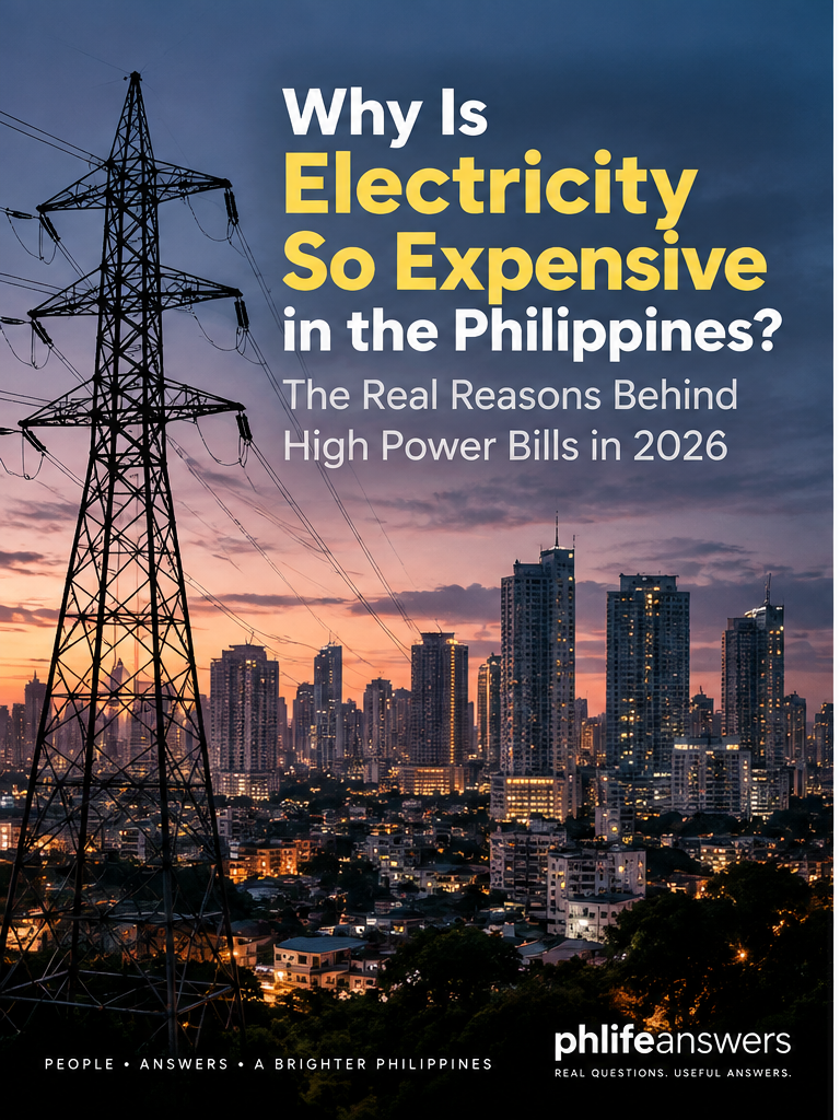 Why Is Electricity So Expensive in the Philippines? The Real Reasons Behind High Power Bills in 2026